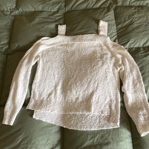 Cutout shoulder Lucky Brand sweater